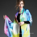 Ms Elegant Silk Digital Printing Muffler Scarf Sp2274-4